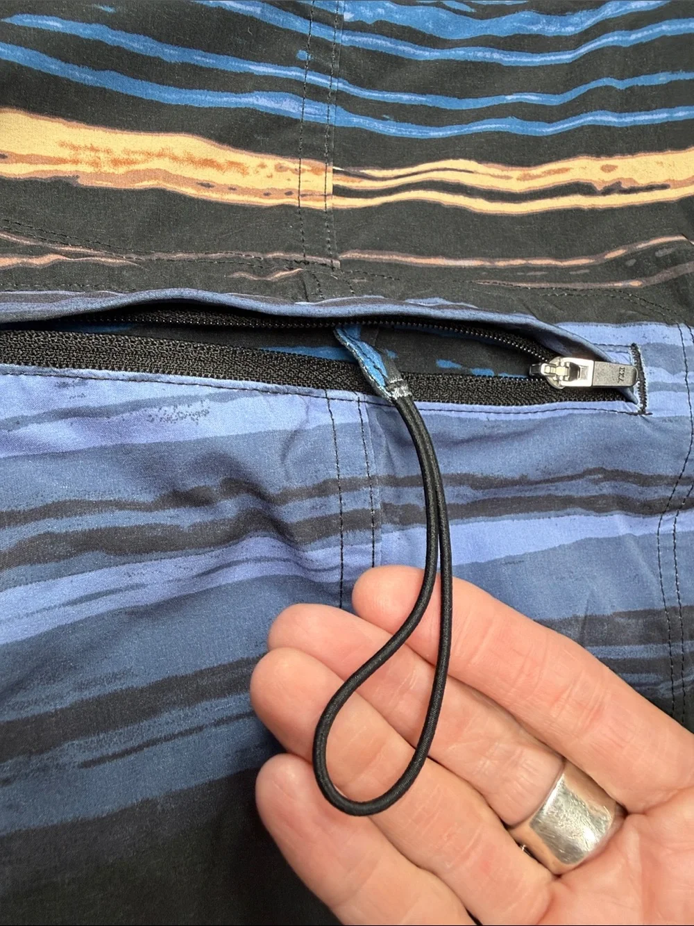 Outerknown Apex Board Shorts 31 Multi Stripes Stretch Kelly‎ Slater Surf Beach
